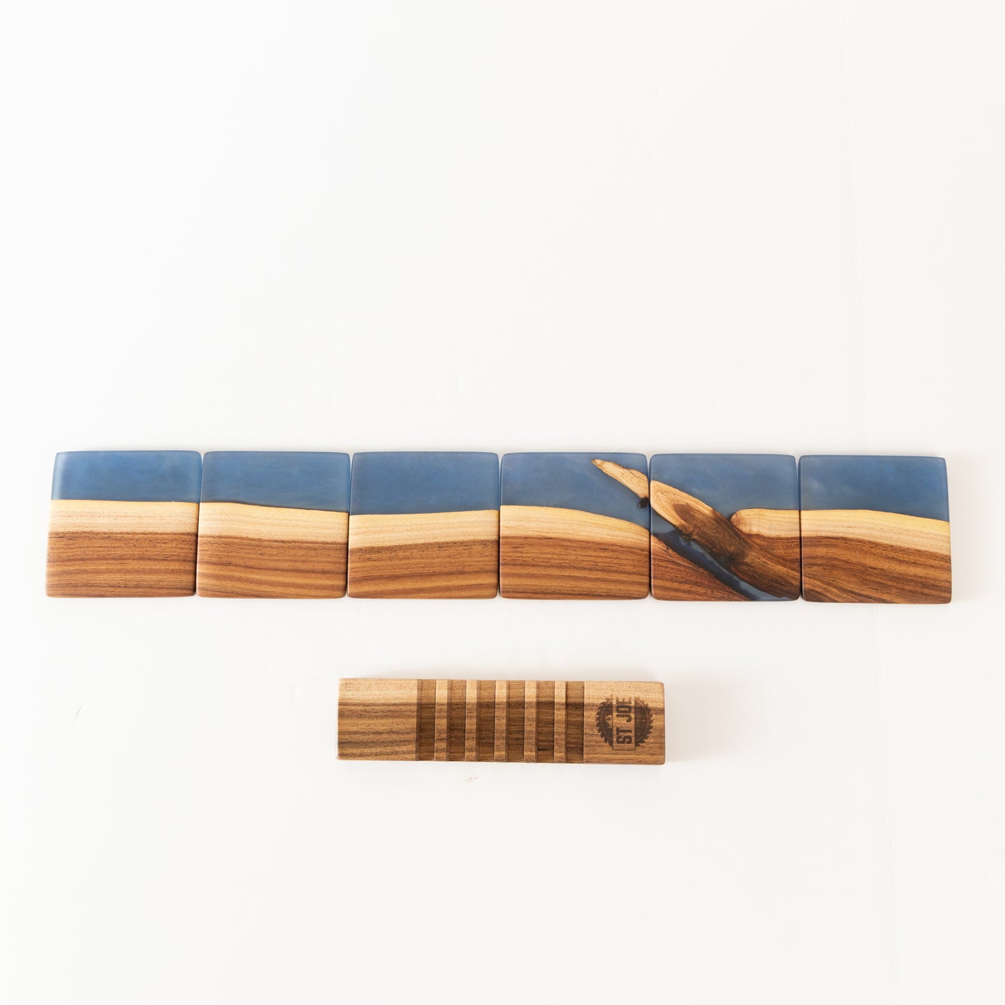 Willow Acacia Coasters - Royal Blue