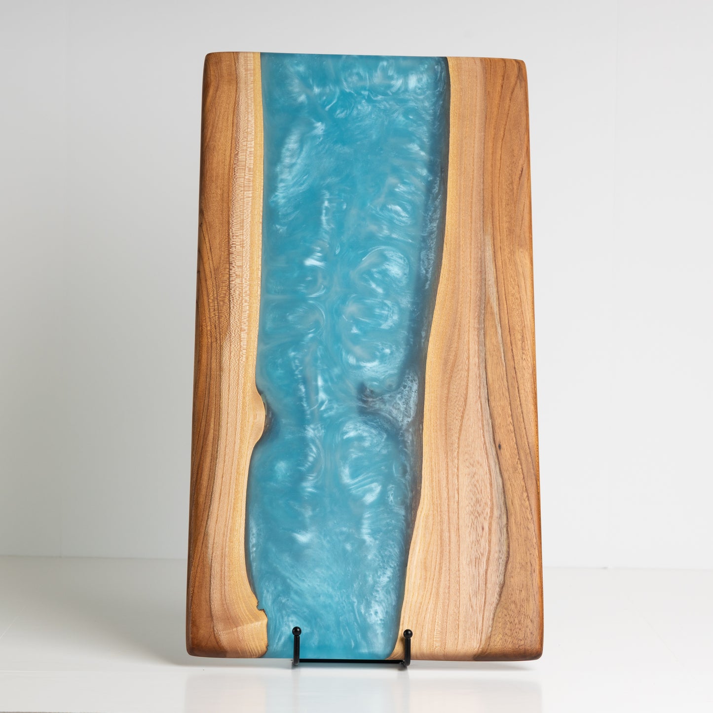 Chinese Elm Charcuterie Board with Blue River