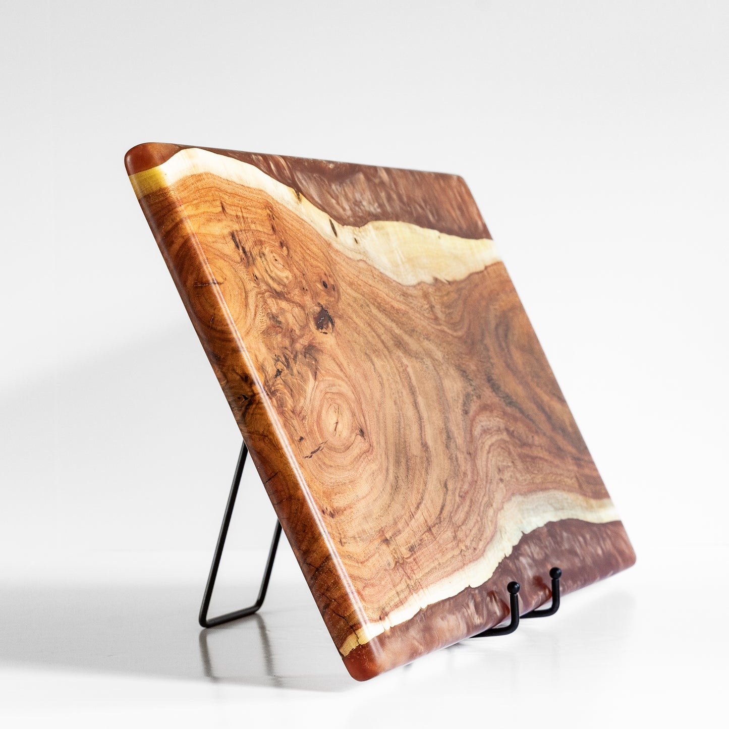 Carob Wood Charcuterie Board - Coppertone