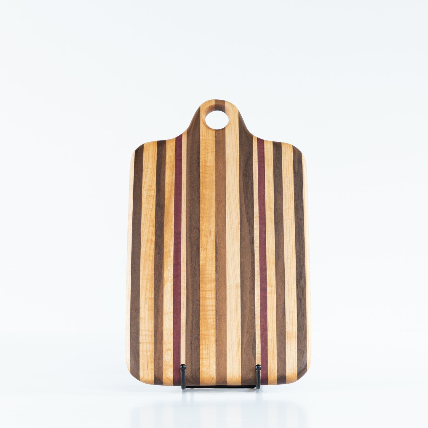 Maple, Walnut & Purpleheart Cutting Board
