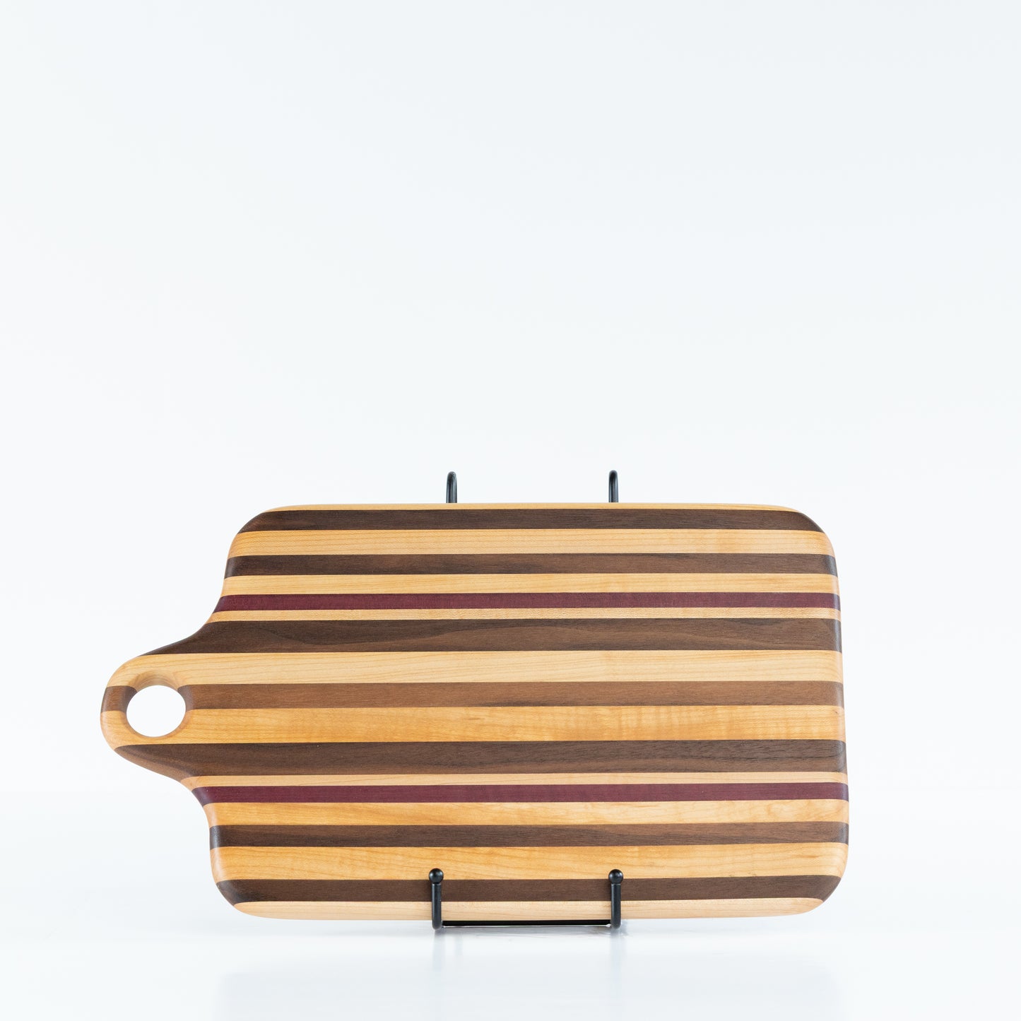 Maple, Walnut & Purpleheart Cutting Board