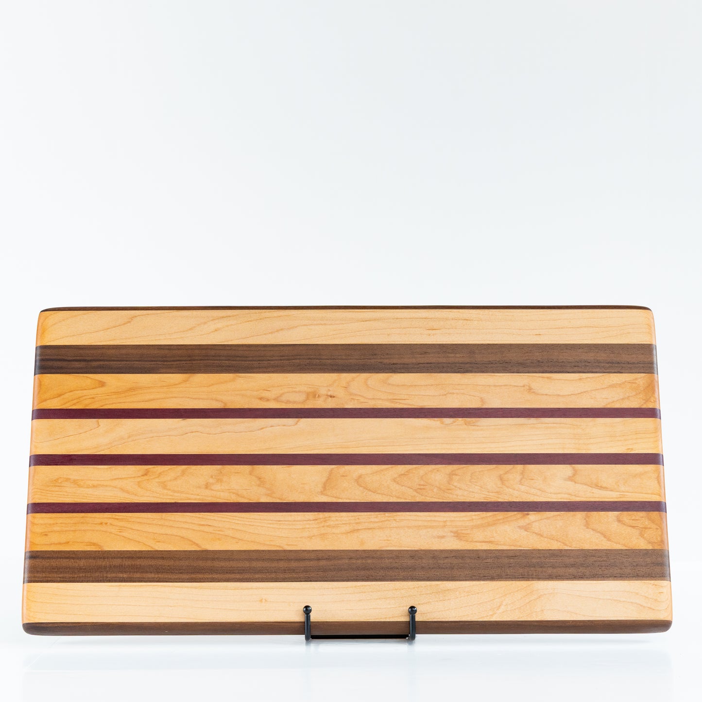 Large Maple, Walnut & Purpleheart Cutting Board