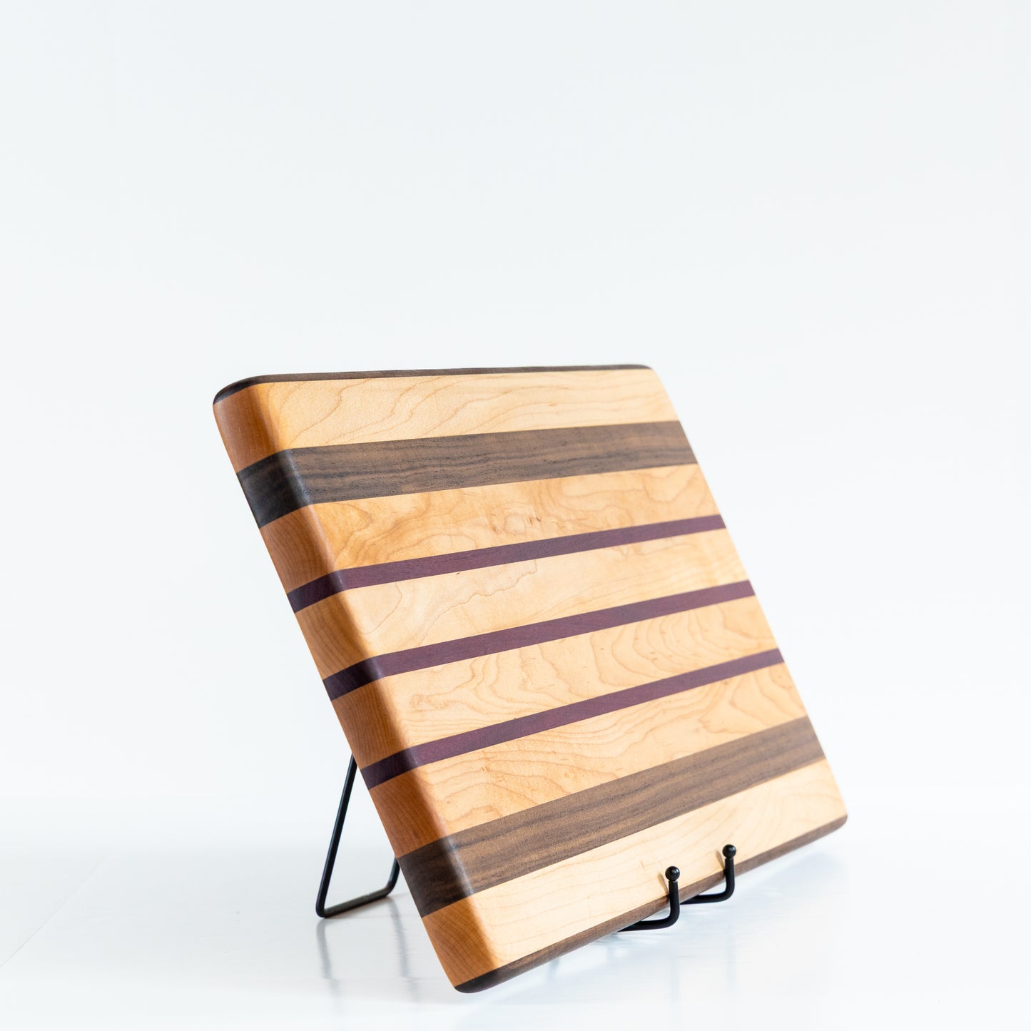 Large Maple, Walnut & Purpleheart Cutting Board