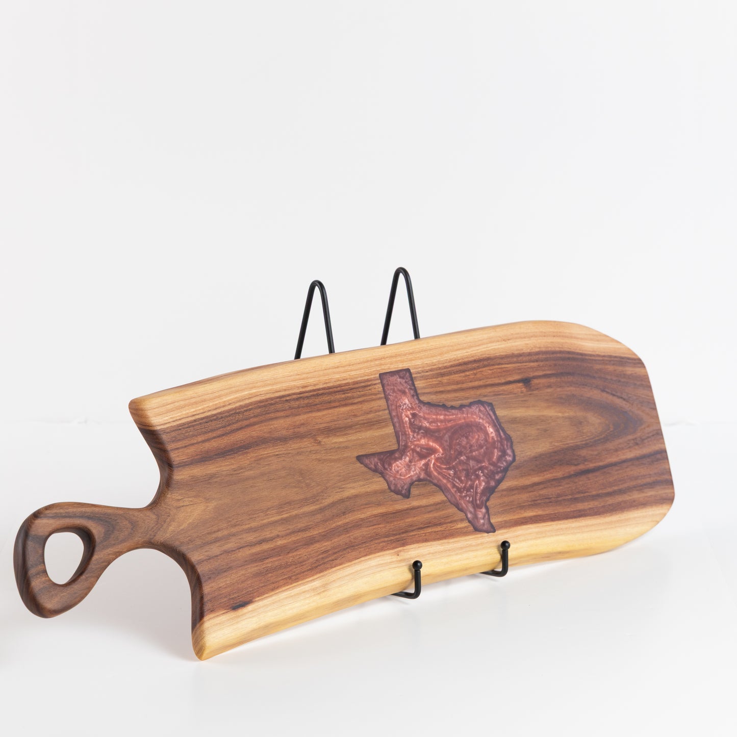 Willow Acacia Serving Board - with Texas!
