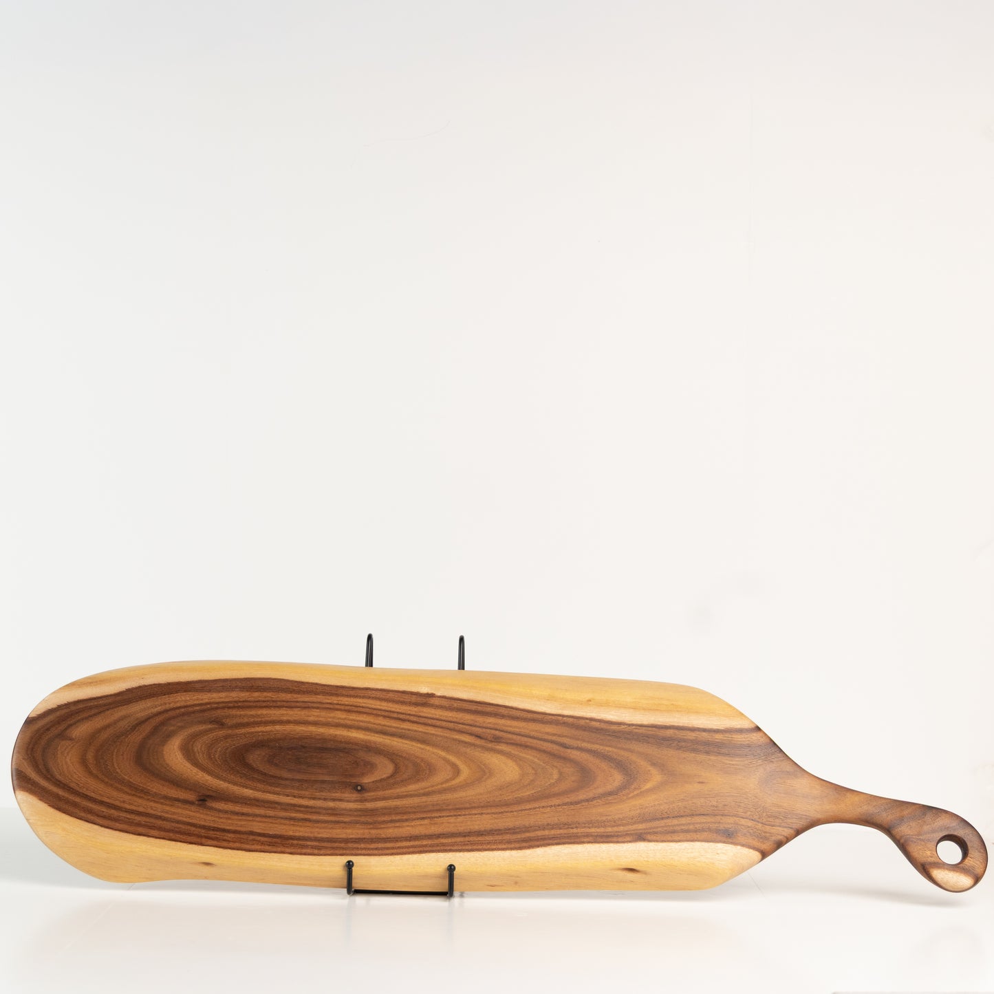 Large Willow Acacia Serving Board with Handle