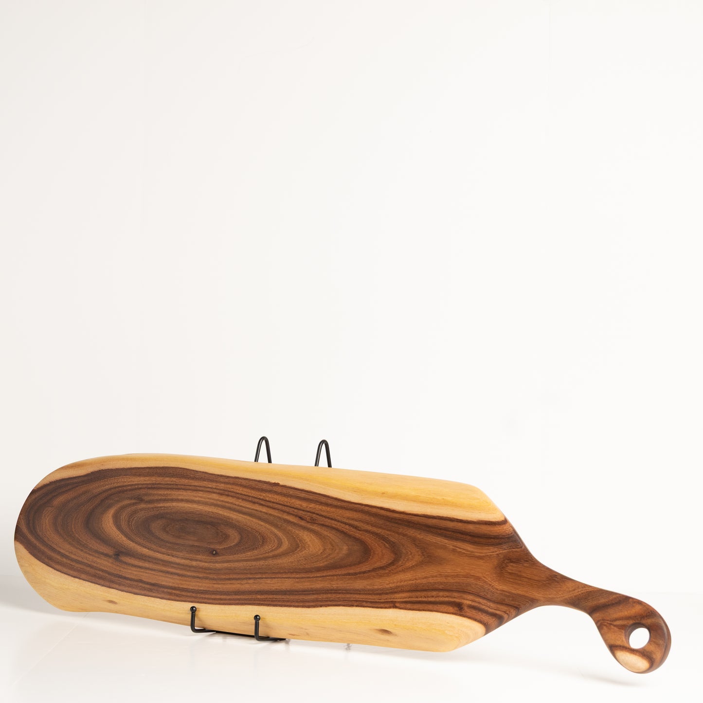 Large Willow Acacia Serving Board with Handle