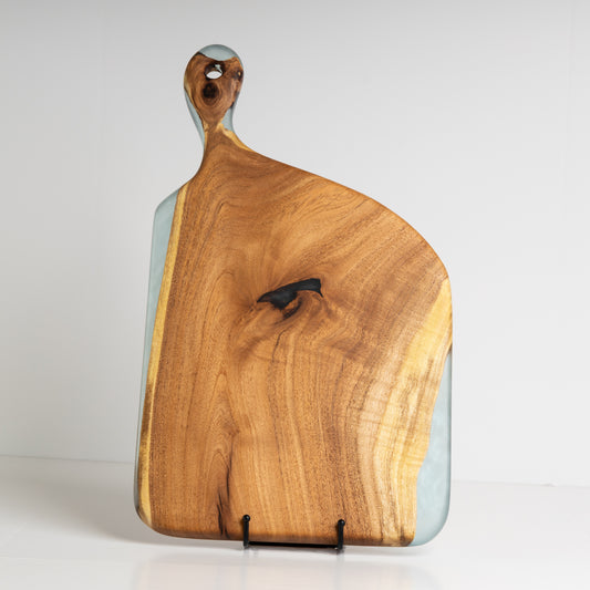 Mesquite Serving Board with Handle