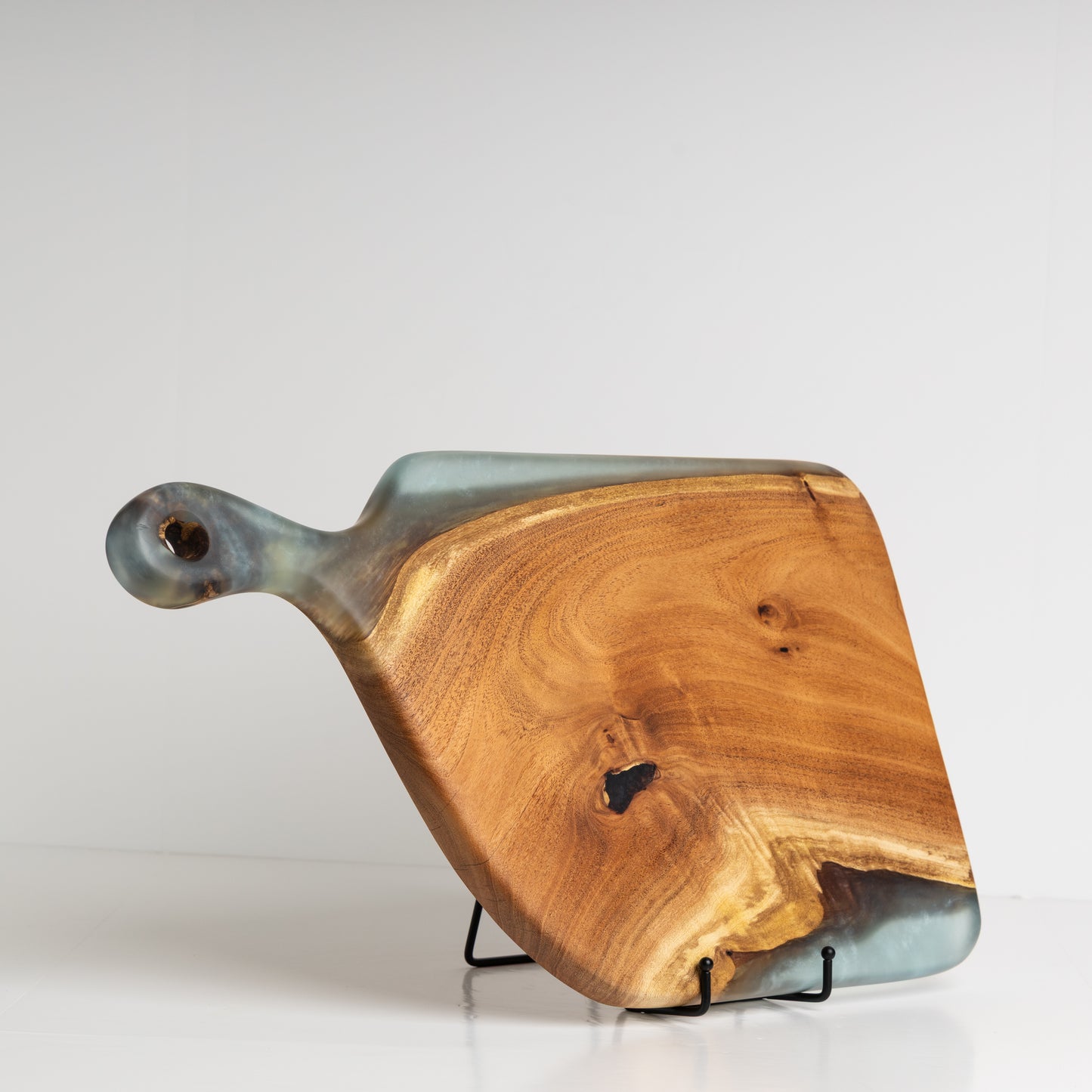 Mesquite Serving Board with Handle