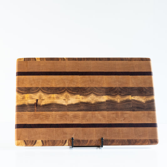 *SOLD* Mesquite and Maple End Grain Cutting Board