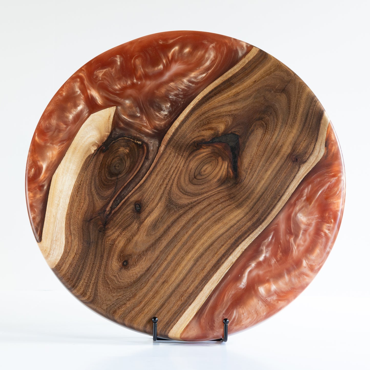 Willow Acacia Lazy Susan - Coppertone