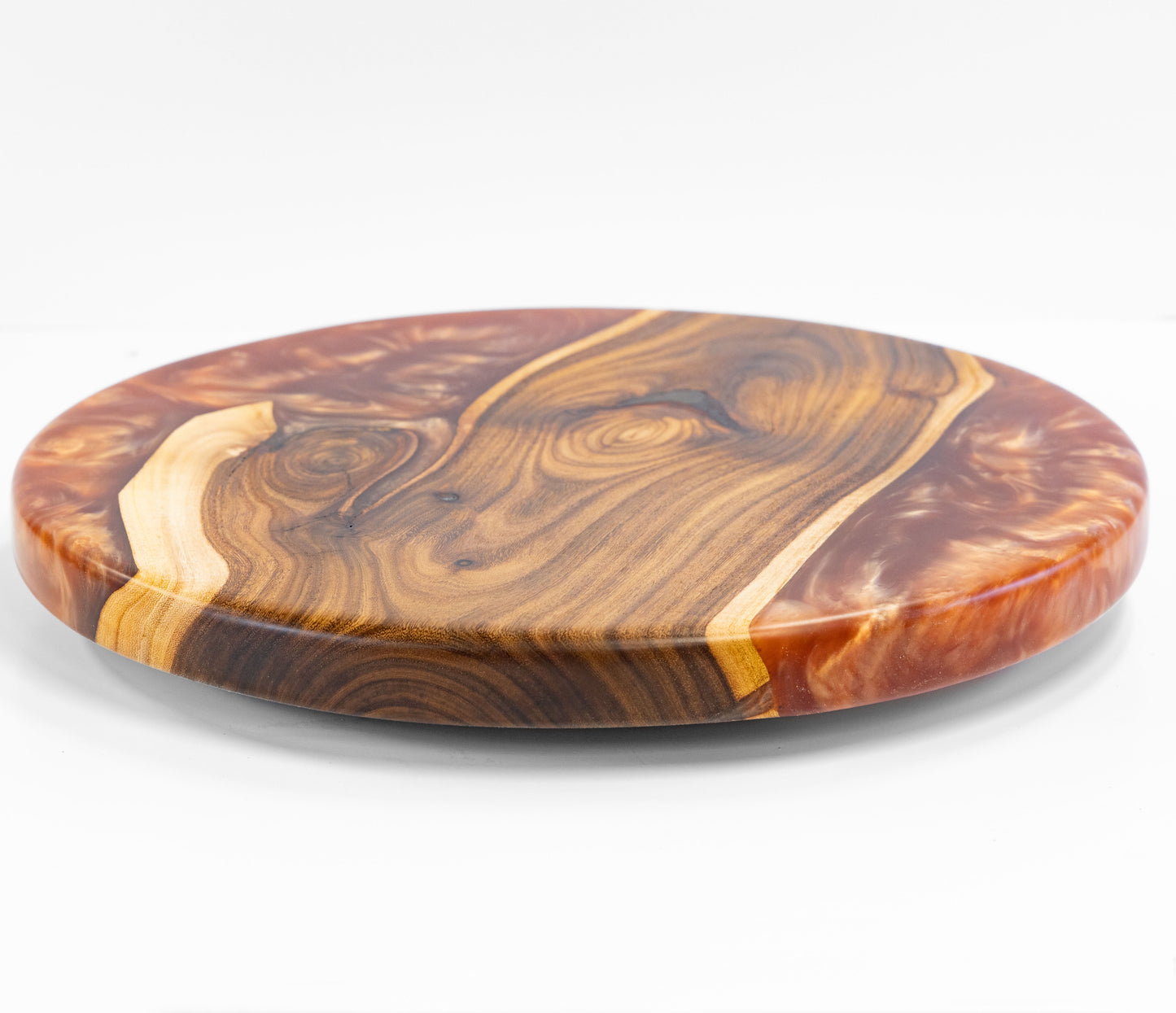 Willow Acacia Lazy Susan - Coppertone