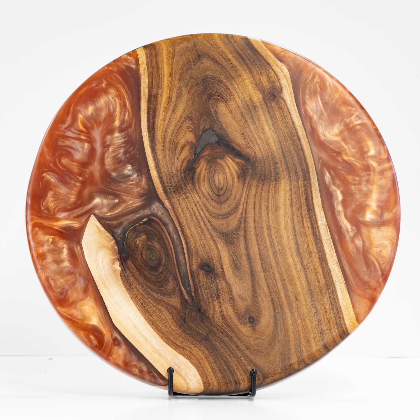 Willow Acacia Lazy Susan - Coppertone