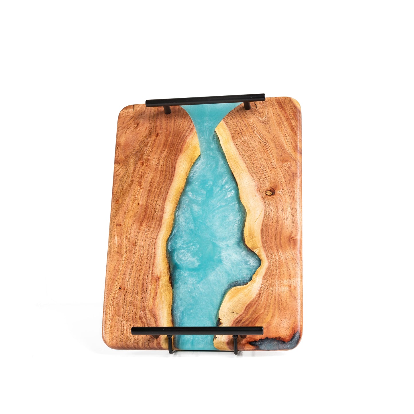 Carob Wood Charcuterie Board - Sea-Blue